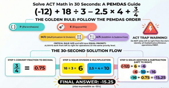 Master Basic Operations with Integers, Fractions & Decimals | ACT Math