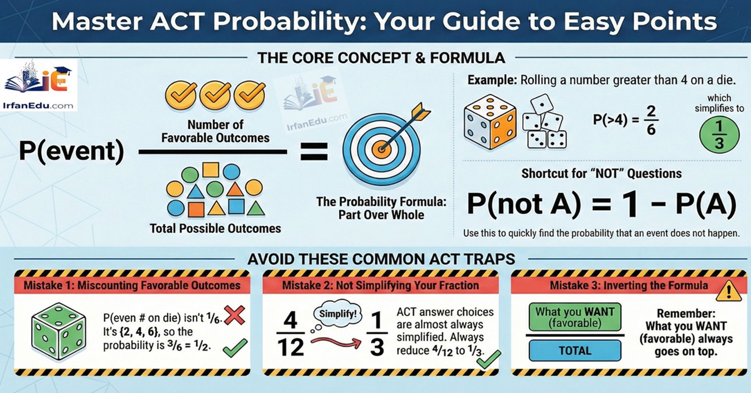 Simple Probability: Basic Concepts & Real-Life Applications | ACT Math Guide