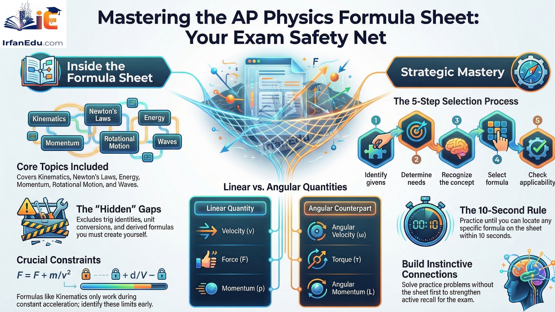 AP Physics Formula Sheet: Complete Guide to Mastering Physics Formulas 2026
