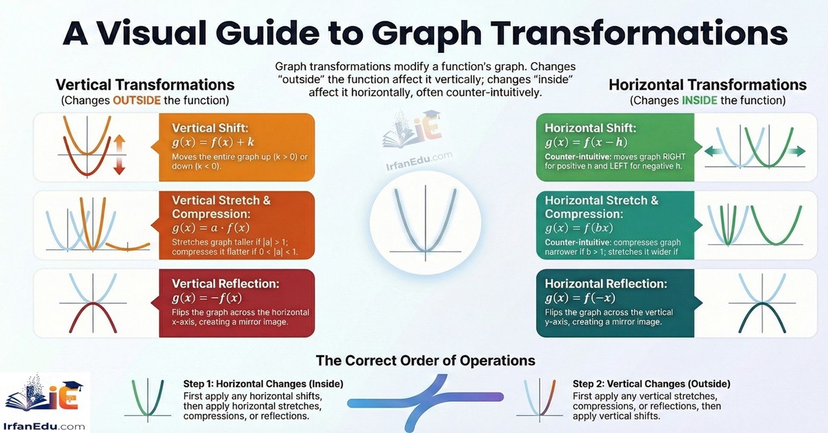 Functions and Graphs: Domain, Range, and Transformations