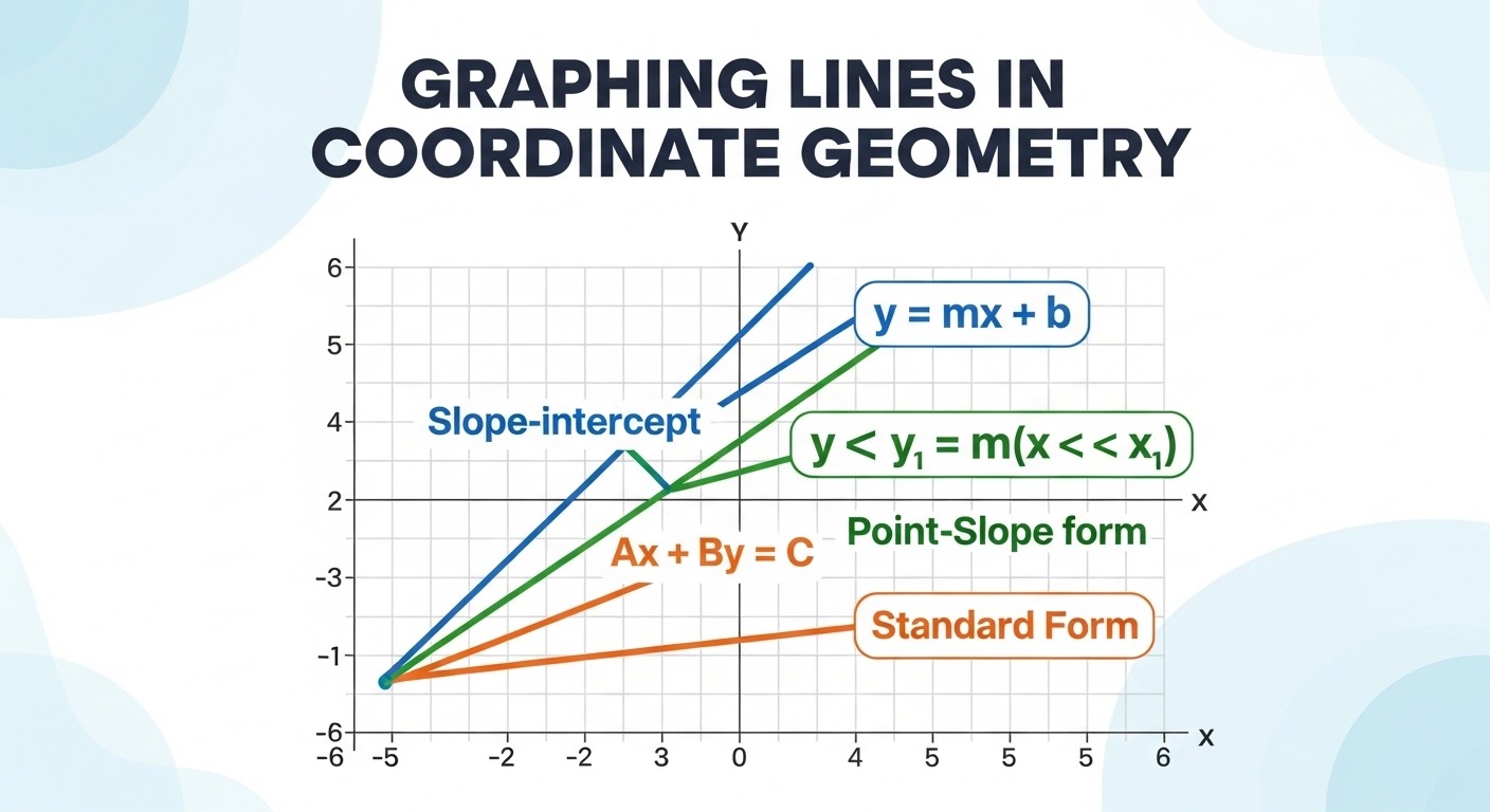 Graphing Lines in Coordinate Geometry